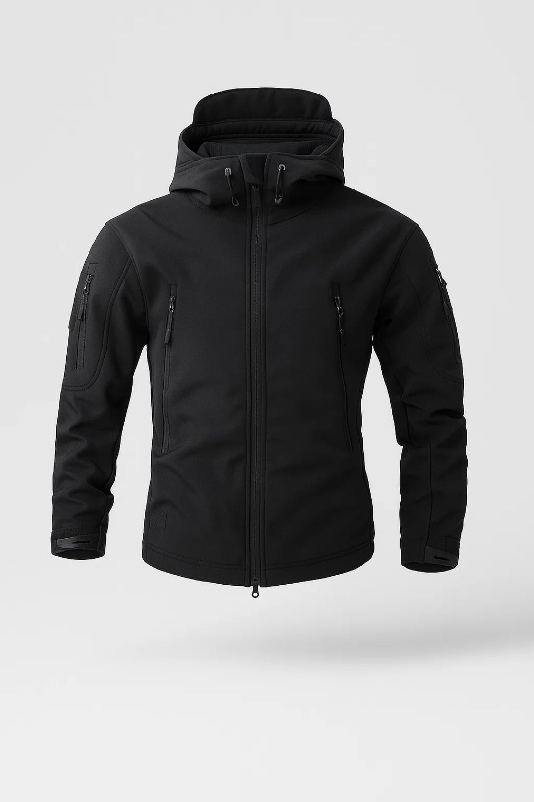 Chaqueta Softshell Con Capucha Para Hombre | Cremallera Completa · SeemSeem