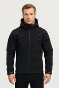 Chaqueta Softshell Con Capucha Para Hombre | Cremallera Completa · SeemSeem
