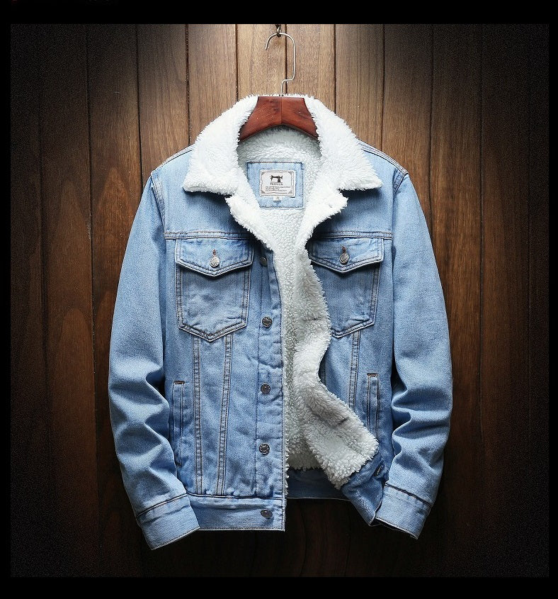 Chaqueta Vaquera Clásica Para Hombre | Forro Sherpa · SeemSeem