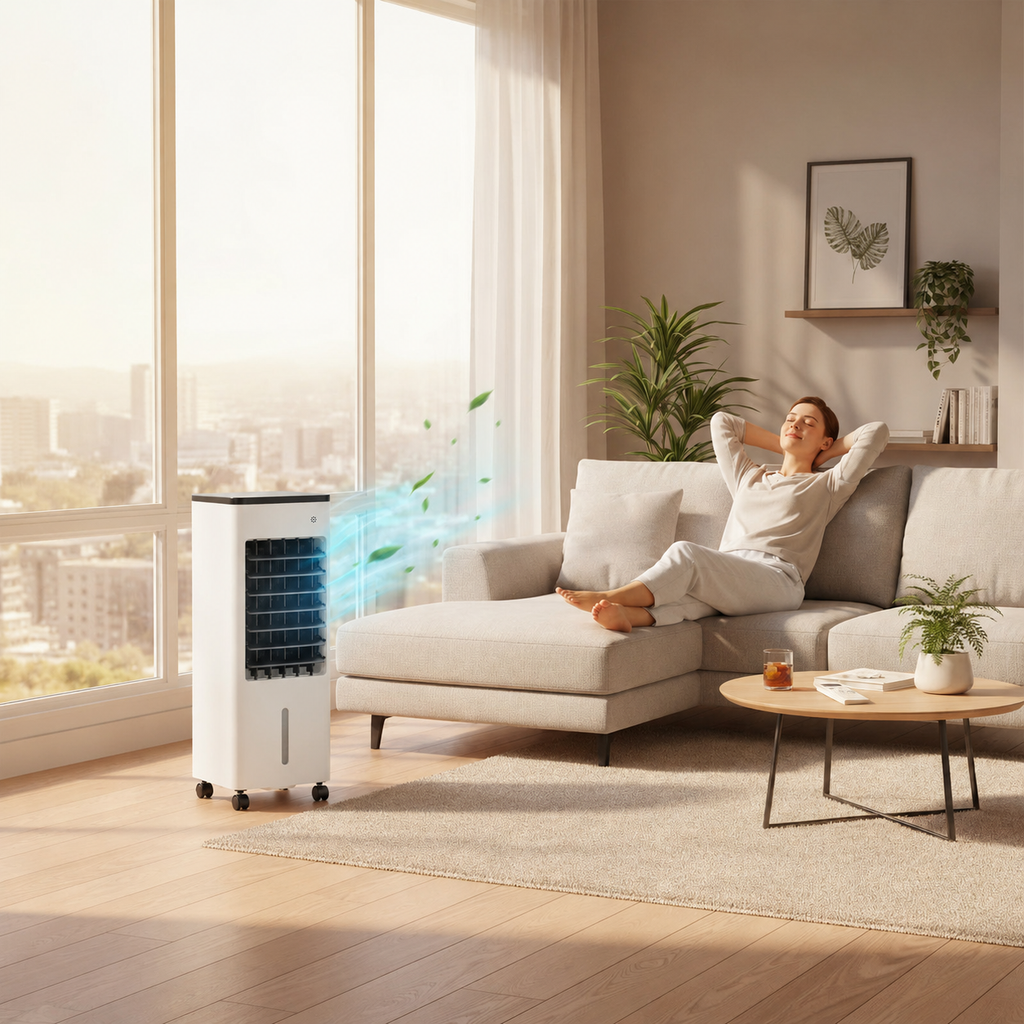 Climatizador Evaporativo Portátil | Con Ruedas · SeemSeem