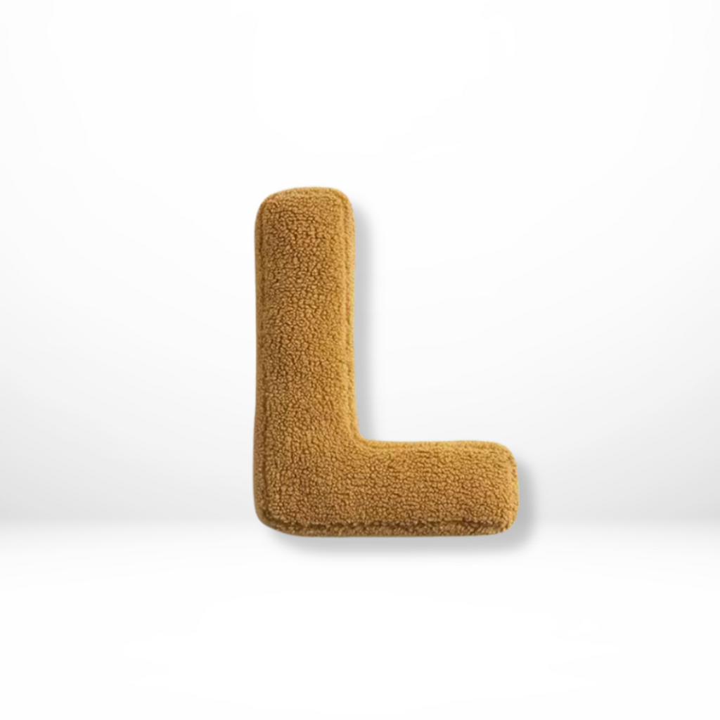Cojín Decorativo Con Forma De Letra · SeemSeem