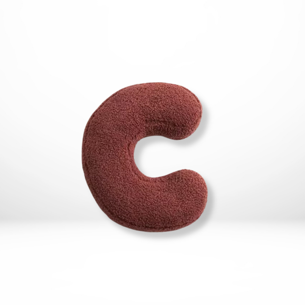 Cojín Decorativo Con Forma De Letra · SeemSeem