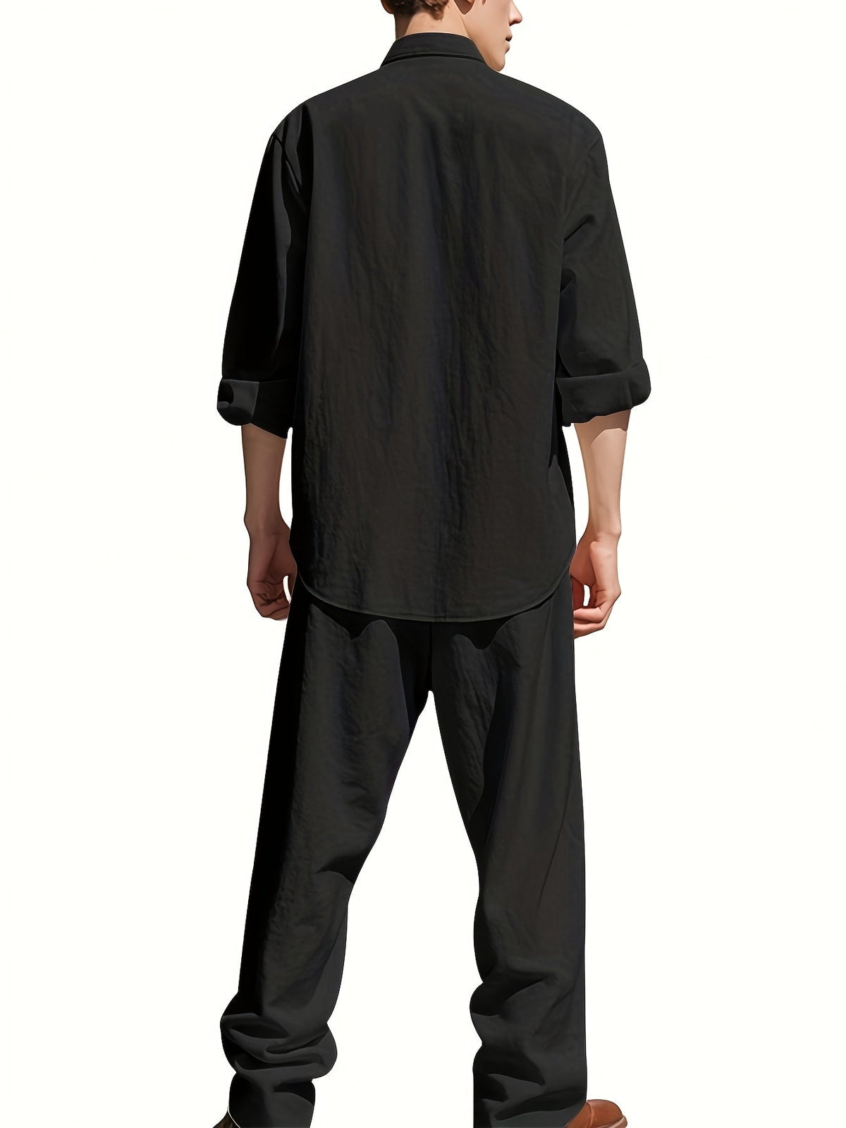 Conjunto Clásico Para Hombre | Cuello Mao · SeemSeem