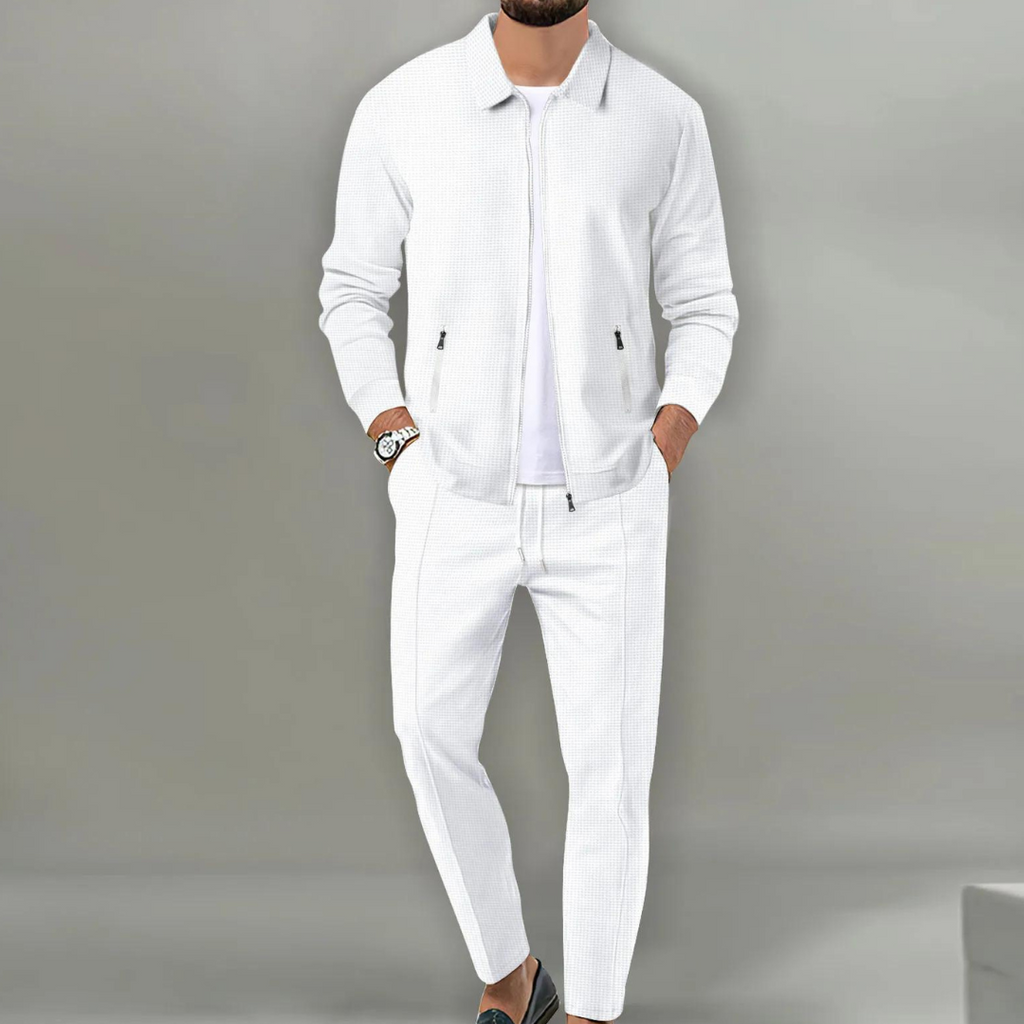 Conjunto Con Cremallera Para Hombre | Texturizado · SeemSeem