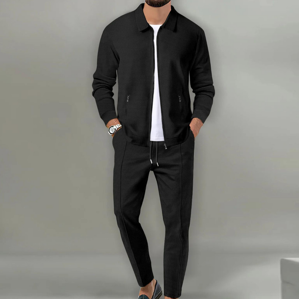 Conjunto Con Cremallera Para Hombre | Texturizado · SeemSeem