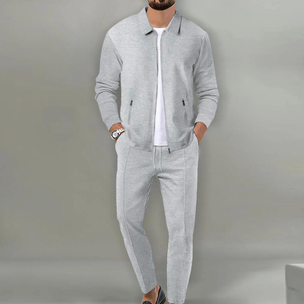 Conjunto Con Cremallera Para Hombre | Texturizado · SeemSeem