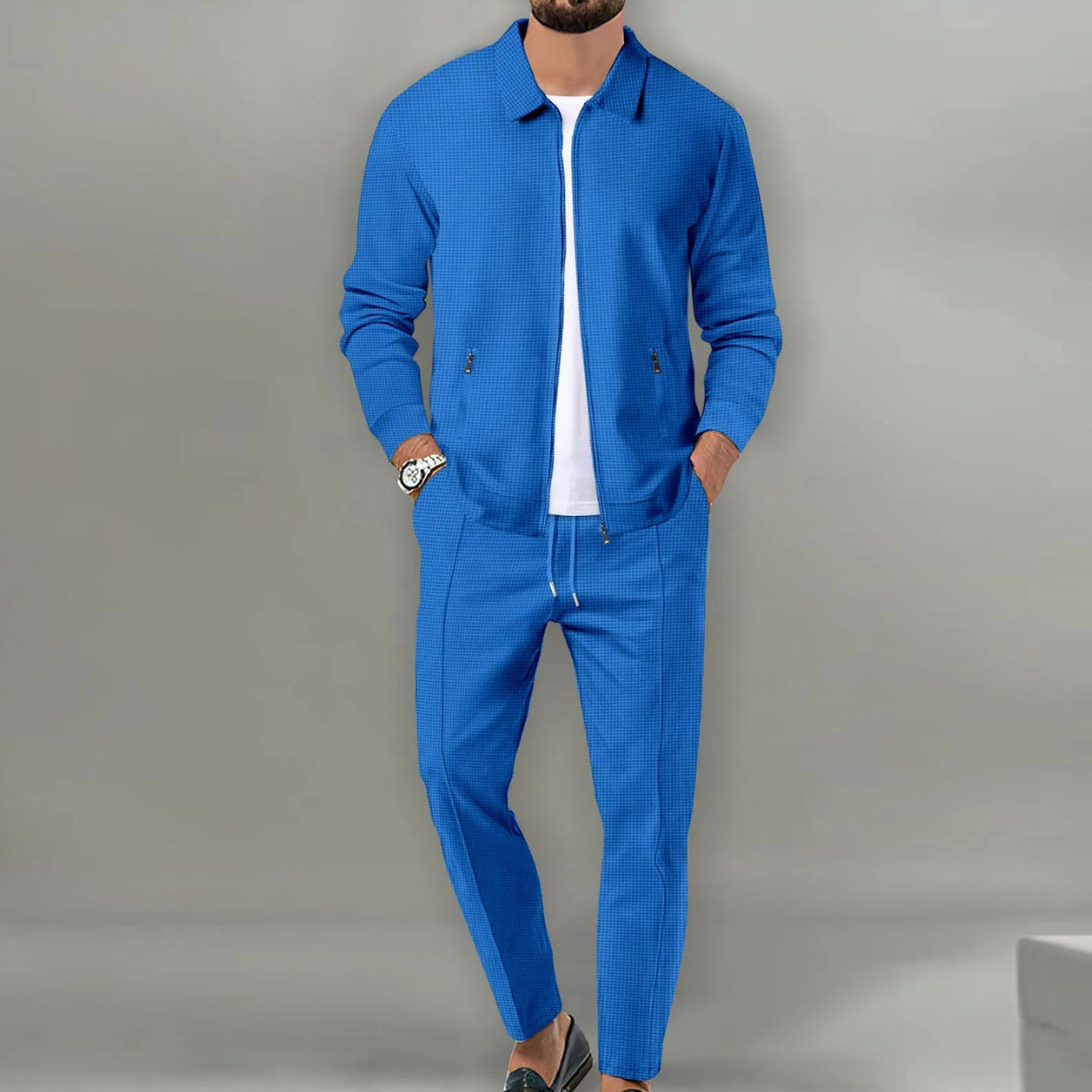 Conjunto Con Cremallera Para Hombre | Texturizado · SeemSeem