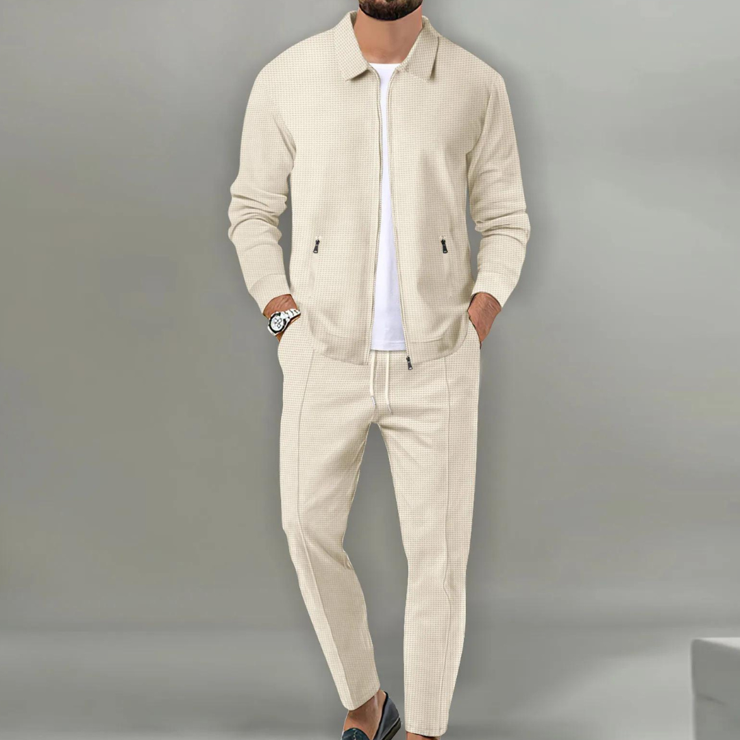 Conjunto Con Cremallera Para Hombre | Texturizado · SeemSeem