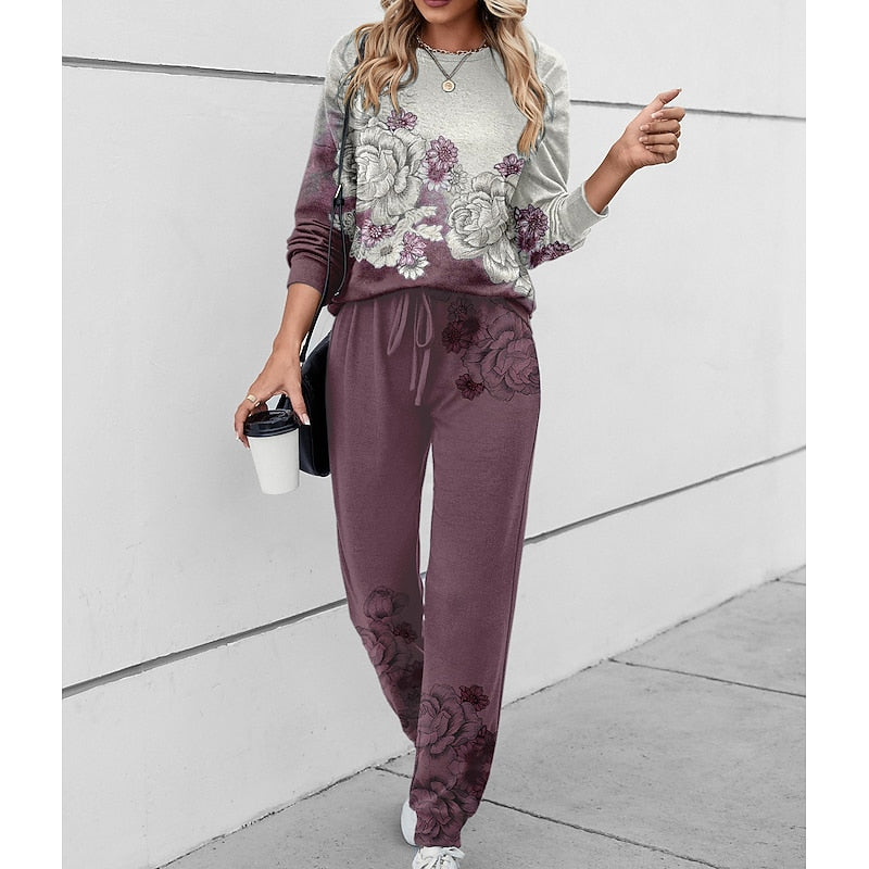 Conjunto De Estar Por Casa Para Mujer | Estampado Floral · SeemSeem