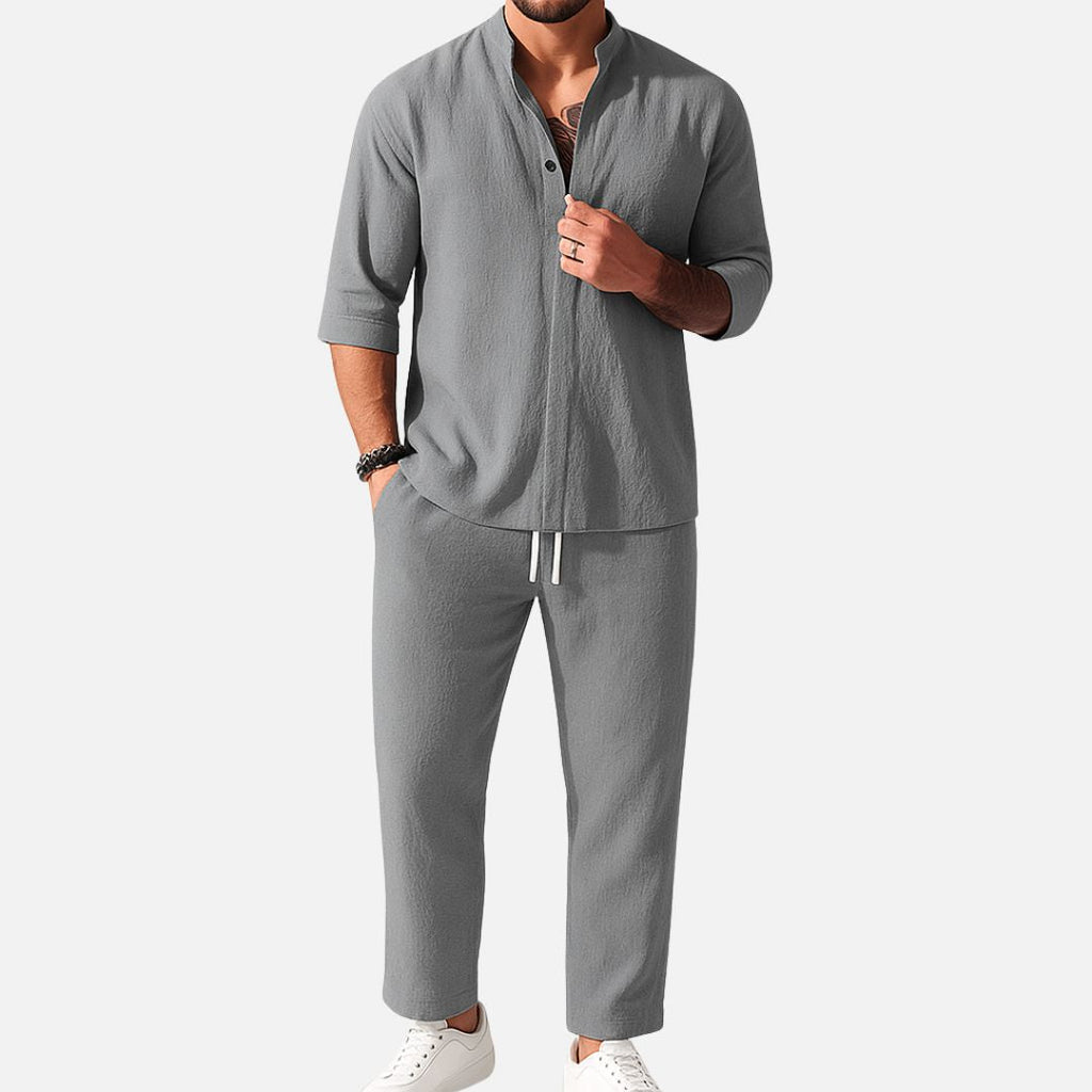 Conjunto Para Hombre | Cuello Mao · SeemSeem