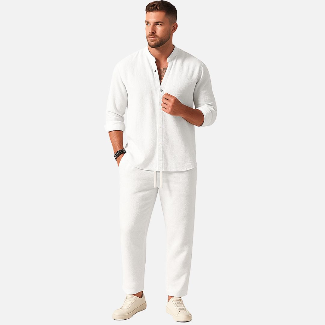 Conjunto Para Hombre | Cuello Mao · SeemSeem