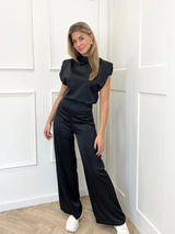 Ensemble sans manches pour femme | Satin