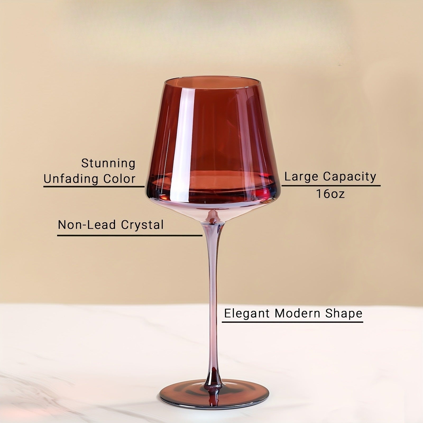 Copas De Vino Modernas | Set De Seis · SeemSeem