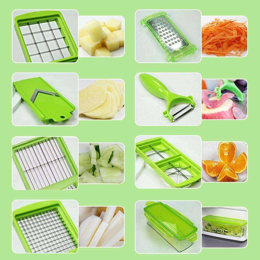 Cortador De Verduras Multifunción | Doce En Uno · SeemSeem