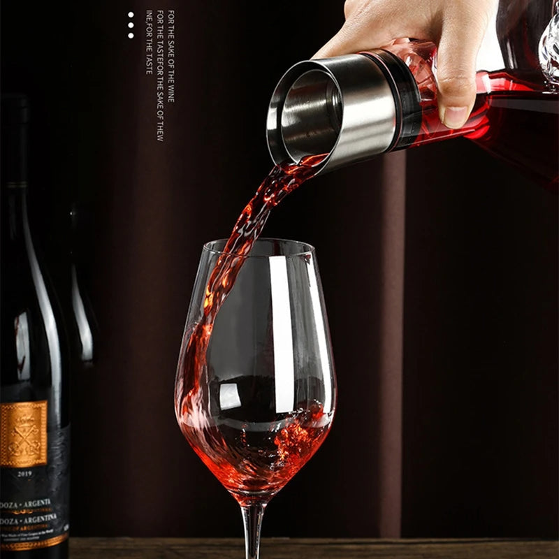Decantador De Vino | Aireador Integrado · SeemSeem