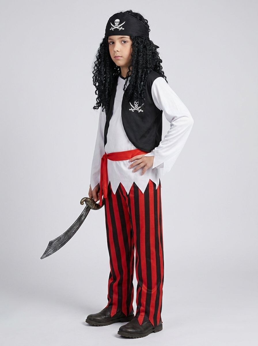 Disfraz Clásico De Pirata Para Niños | Calavera