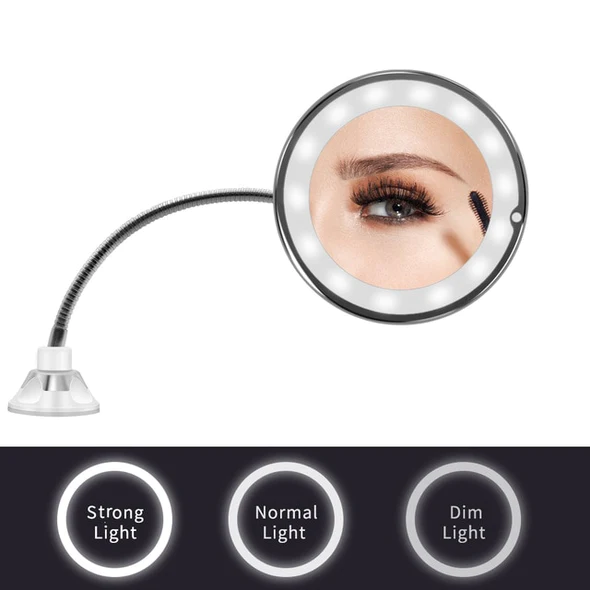 Espejo De Aumento Flexible | Luz LED · SeemSeem