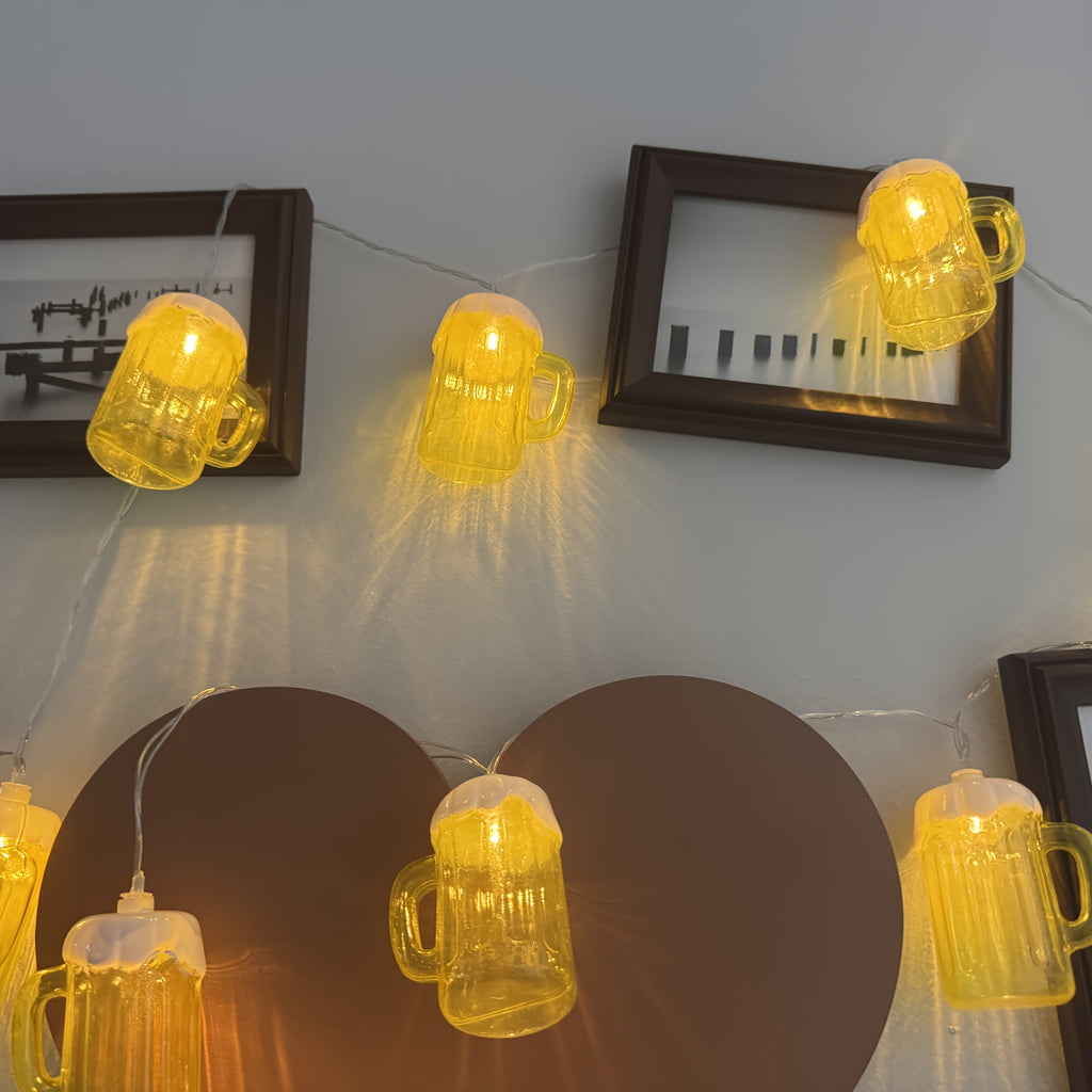 Guirnalda De Luces Jarra De Cerveza | Luz LED · SeemSeem