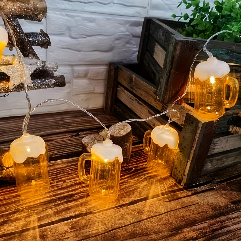 Guirnalda De Luces Jarra De Cerveza | Luz LED · SeemSeem