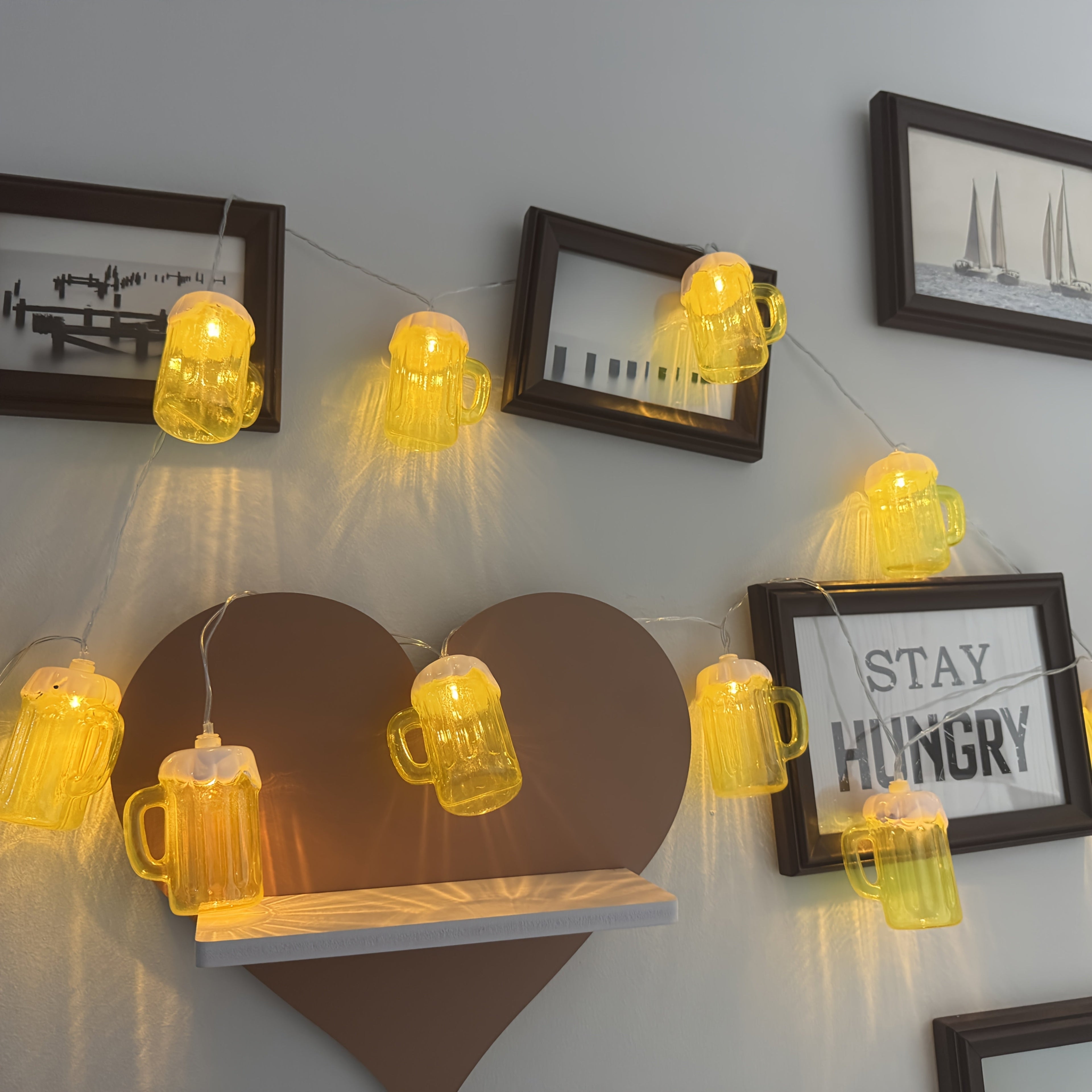 Guirnalda De Luces Jarra De Cerveza | Luz LED · SeemSeem