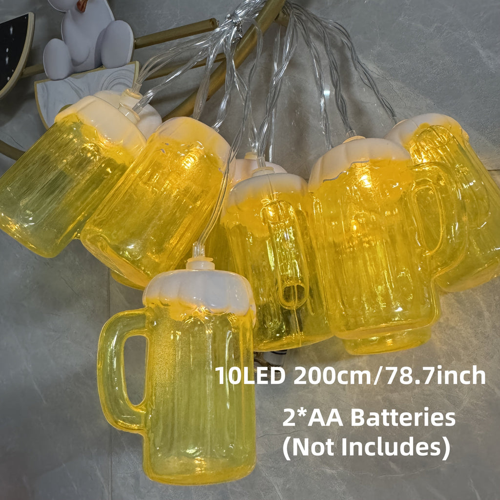 Guirnalda De Luces Jarra De Cerveza | Luz LED · SeemSeem