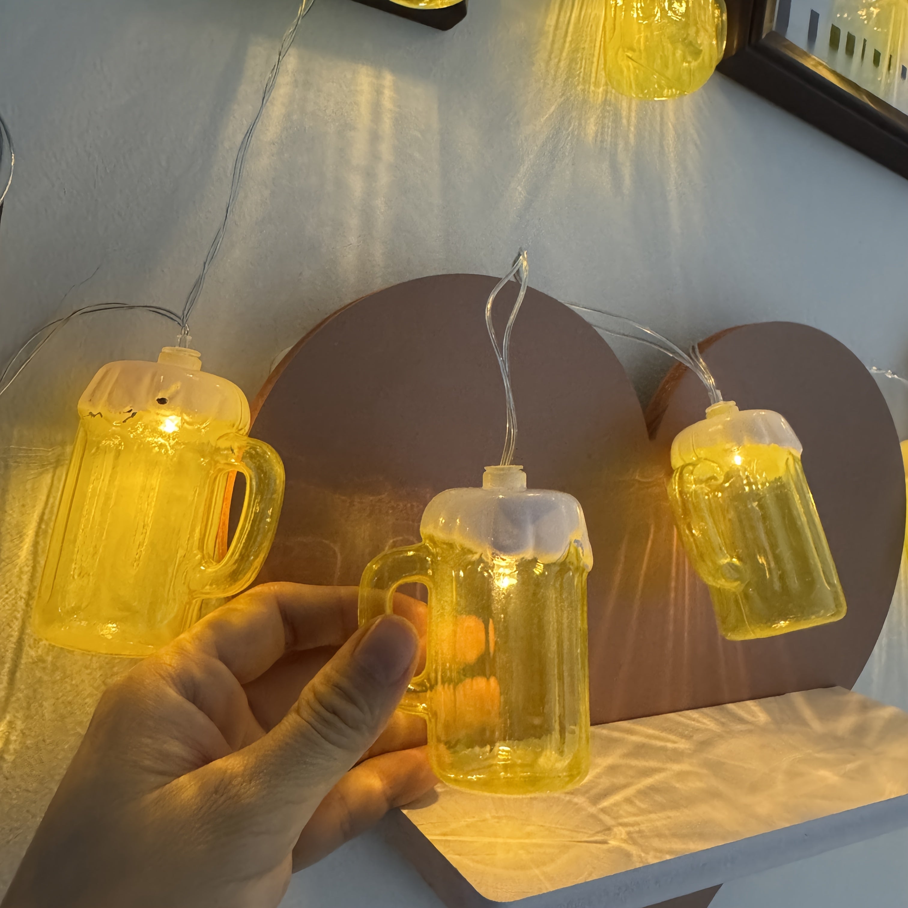 Guirnalda De Luces Jarra De Cerveza | Luz LED · SeemSeem