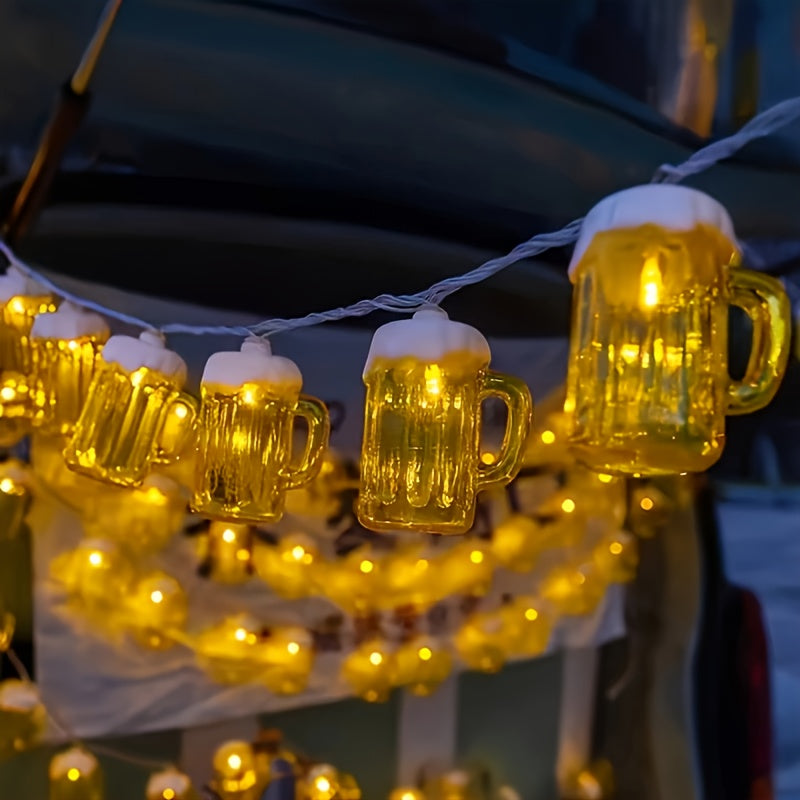 Guirnalda De Luces Jarra De Cerveza | Luz LED · SeemSeem