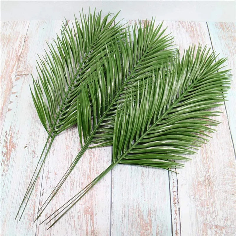 Hojas De Palmera Artificiales | Decoración Tropical · SeemSeem
