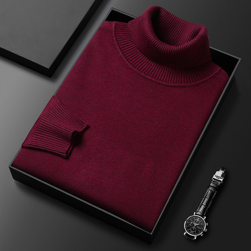 Jersey De Cuello Alto Para Hombre | Acabado Canalé · SeemSeem