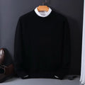Jersey De Cuello Redondo Para Hombre | Punto Suave · SeemSeem