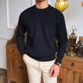 Jersey De Punto Para Hombre | Cuello Redondo · SeemSeem