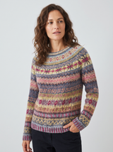 Strickpullover für Damen | Fair-Isle-Muster