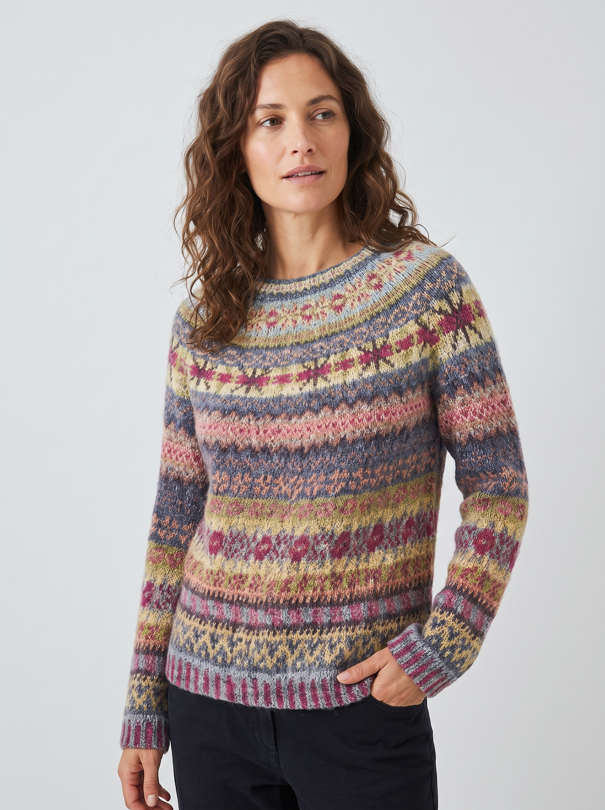 Jersey De Punto Para Mujer | Estampado Jacquard · SeemSeem
