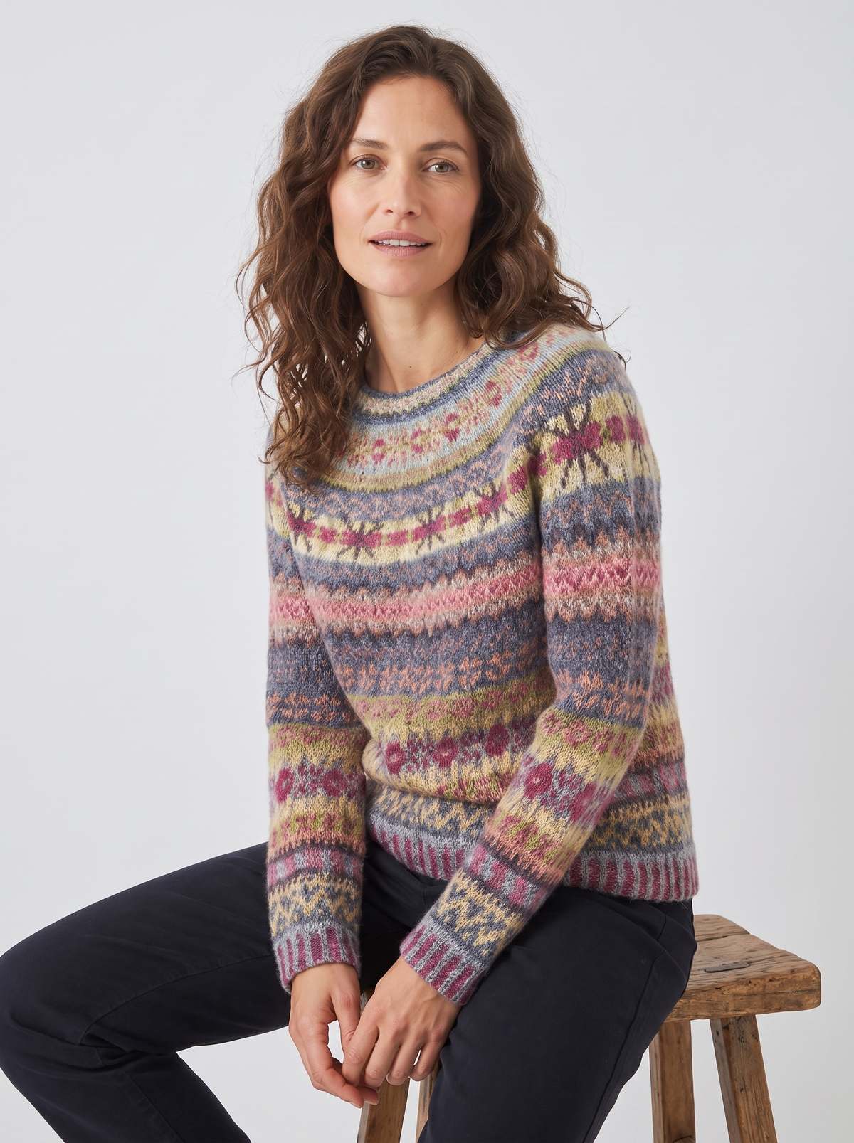 Jersey De Punto Para Mujer | Estampado Jacquard · SeemSeem