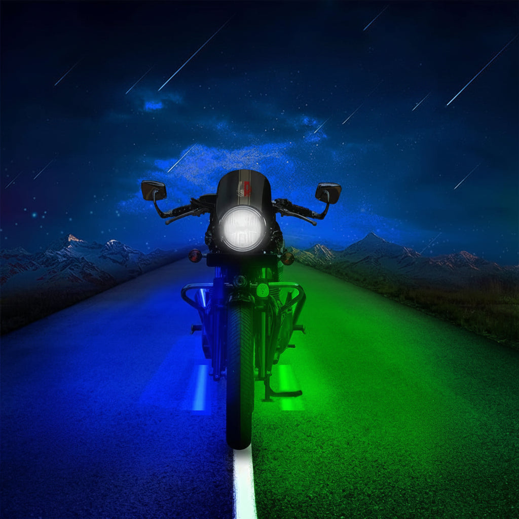 Kit De Luces LED Para Moto | Control Por App · SeemSeem