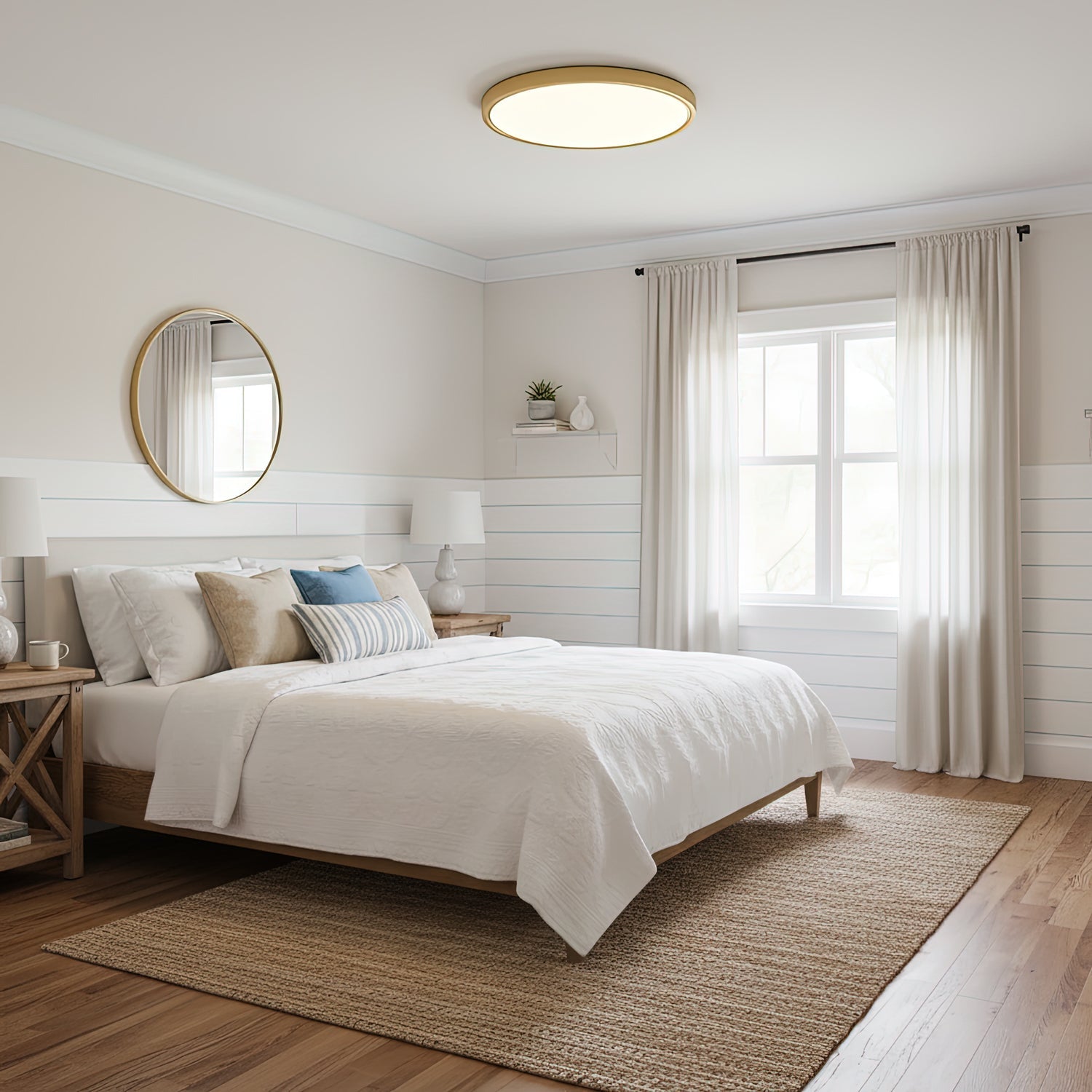 Lámpara De Techo Minimalista | Luz LED · SeemSeem