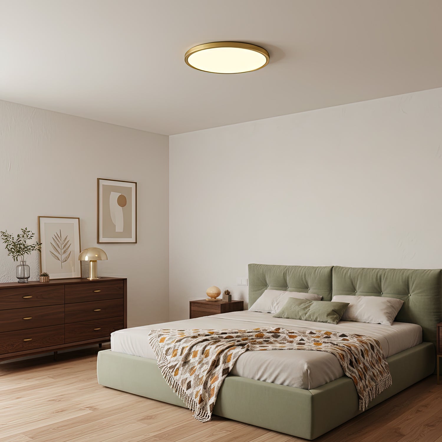 Lámpara De Techo Minimalista | Luz LED · SeemSeem