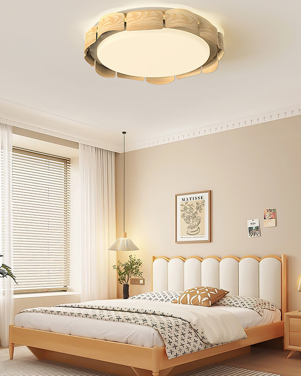Lámpara De Techo Nórdica | Luz LED · SeemSeem