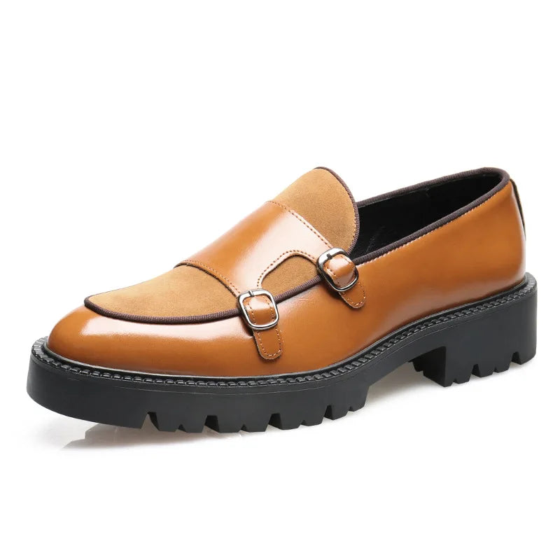 Mocasines Con Doble Hebilla Para Mujer | Plataforma · SeemSeem
