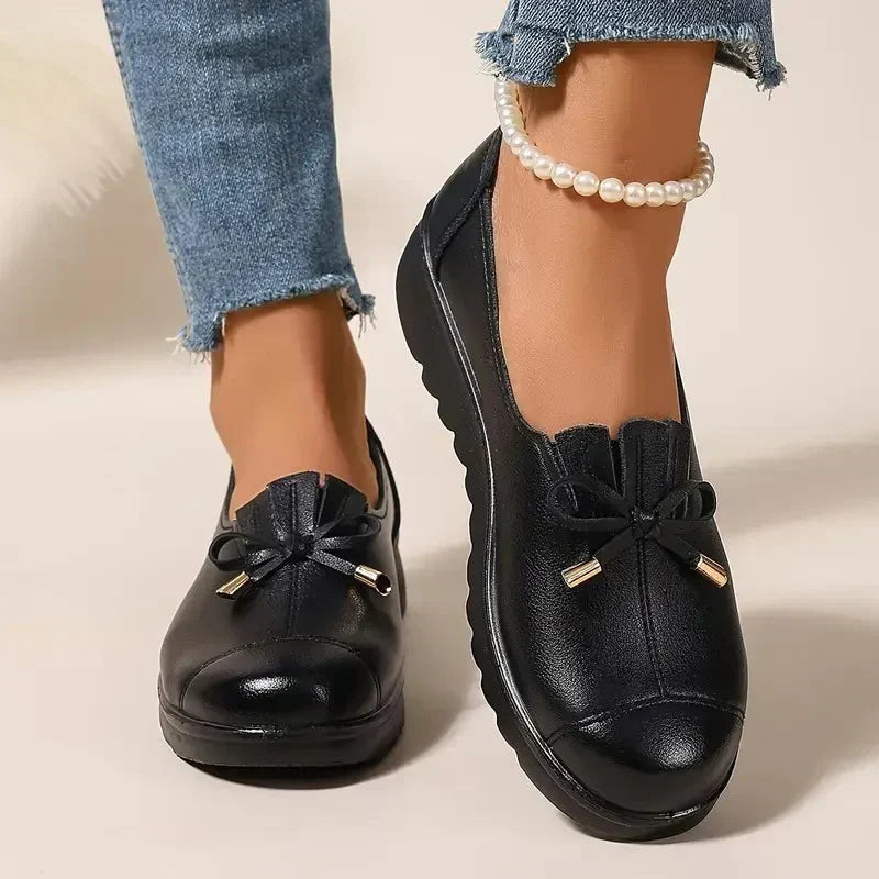 Mocasines Slip-On Para Mujer | Detalle Lazo · SeemSeem
