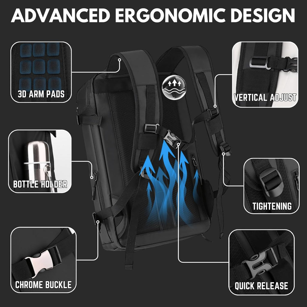 Mochila De Viaje Multifunción | Puerto USB · SeemSeem