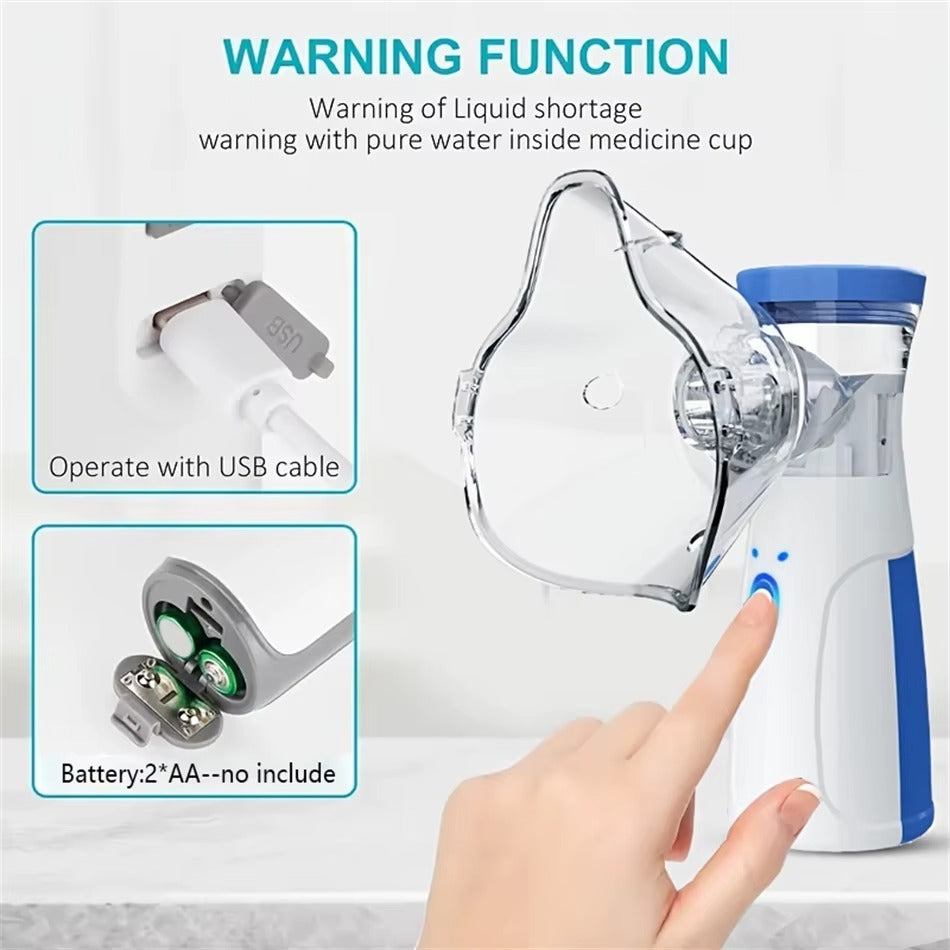Nebulizador Portátil | Recargable por USB · SeemSeem