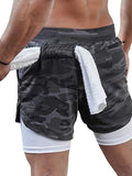Pantalón Corto Deportivo Hombre | Bolsillo Interior · SeemSeem