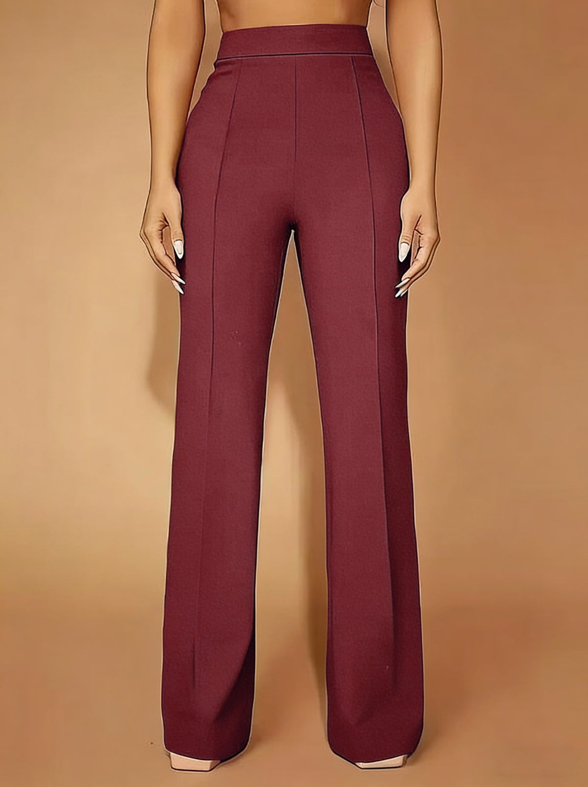 Pantalones Acampanados Para Mujer | Tiro Alto · SeemSeem