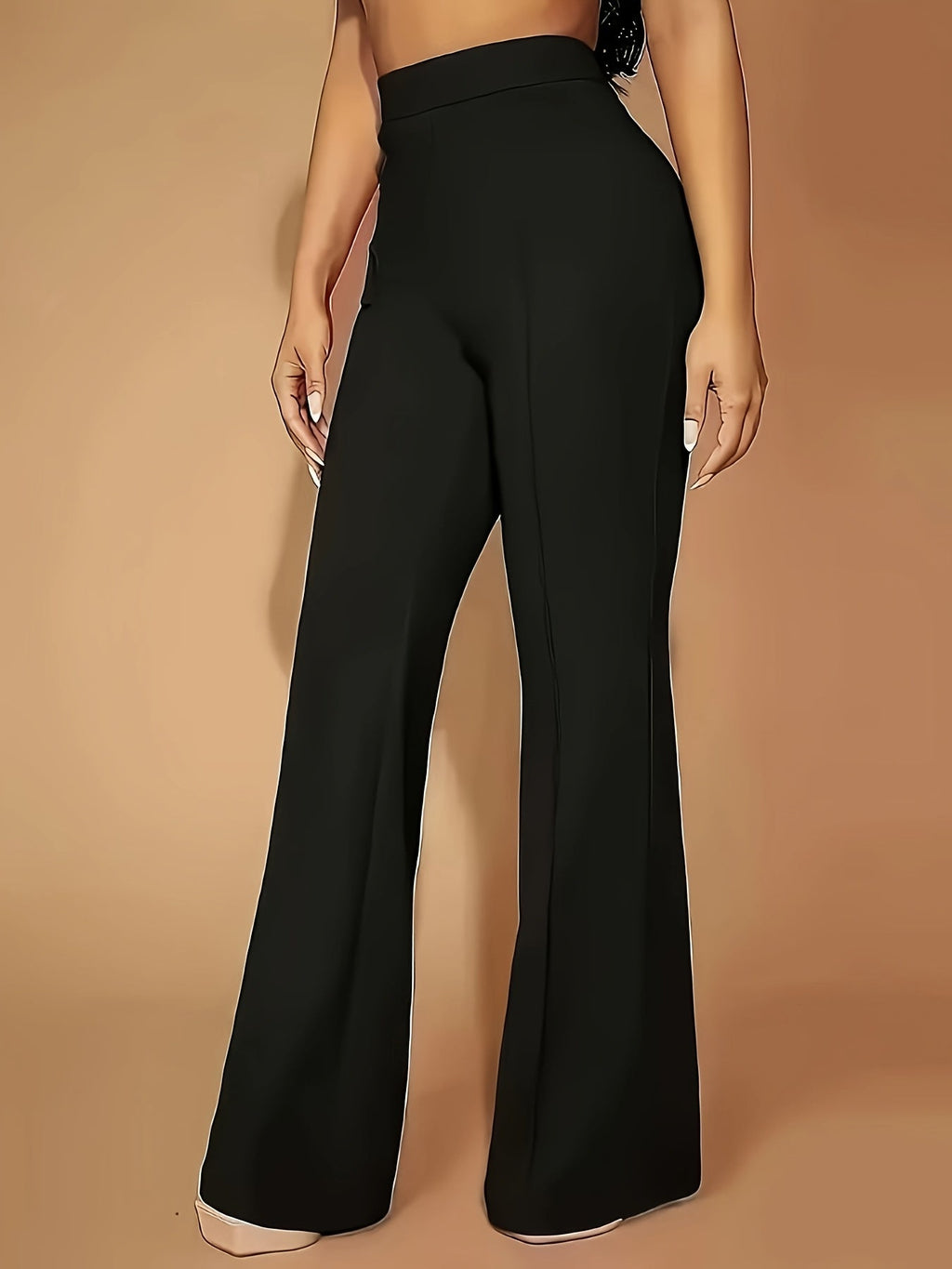 Pantalones Acampanados Para Mujer | Tiro Alto · SeemSeem