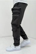 Pantalones Cargo Para Hombre | Bolsillos Con Cremallera · SeemSeem