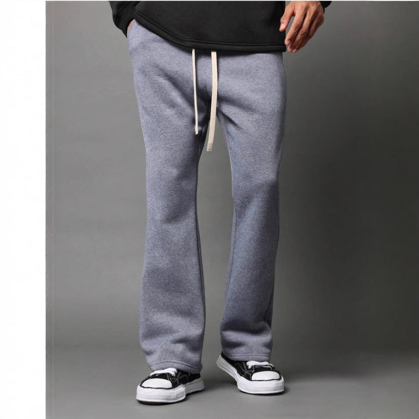Pantalones De Chándal Acampanados Para Hombre | Con Cordón · SeemSeem