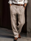Pantalones De Vestir Con Pinzas Para Hombre | Corte Recto · SeemSeem