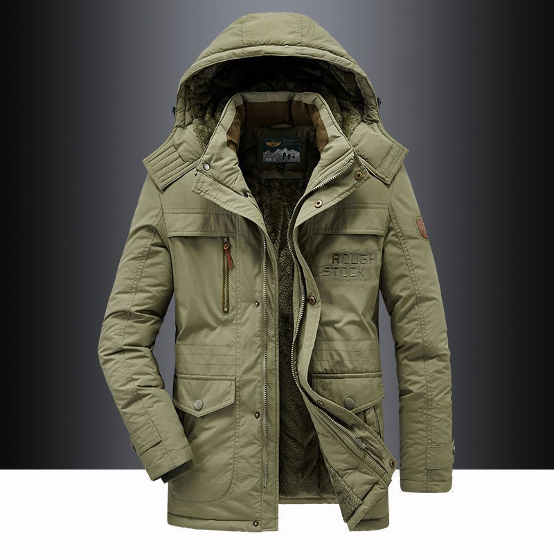 Parka Con Capucha Para Hombre | Forro Polar · SeemSeem