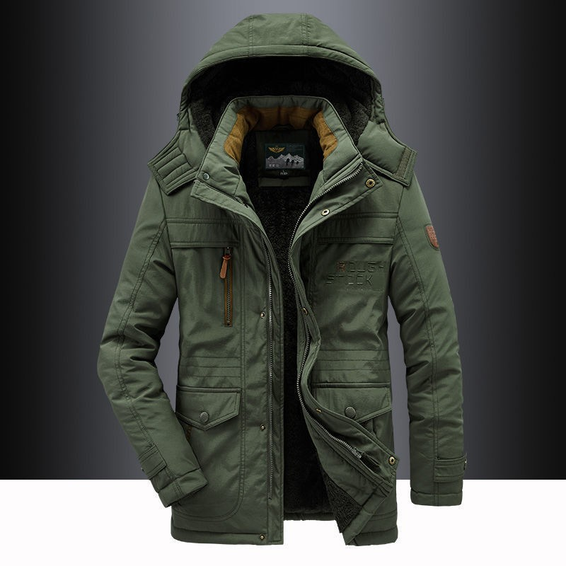 Parka Con Capucha Para Hombre | Forro Polar · SeemSeem